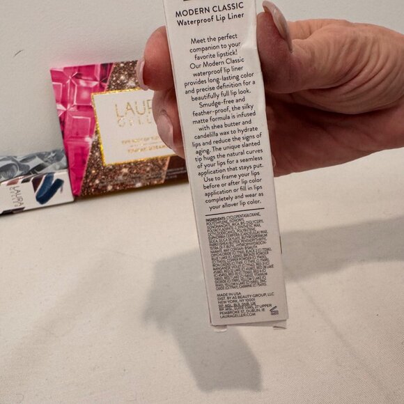 New Laura Geller Makeup Set Bundle W/ Baked Blush Mascara Lip Brush & More - Picture 10 of 16